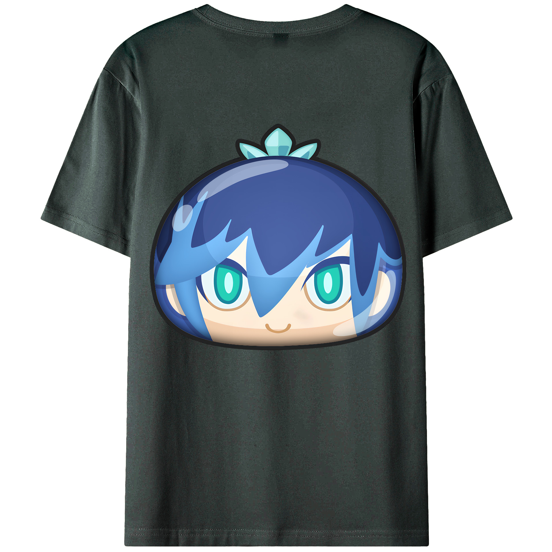 （画像用） 妖怪ウォッチ Yo-kai Watch 綿100％ メンズ半袖Tシャツ（バックプリント） 通気性